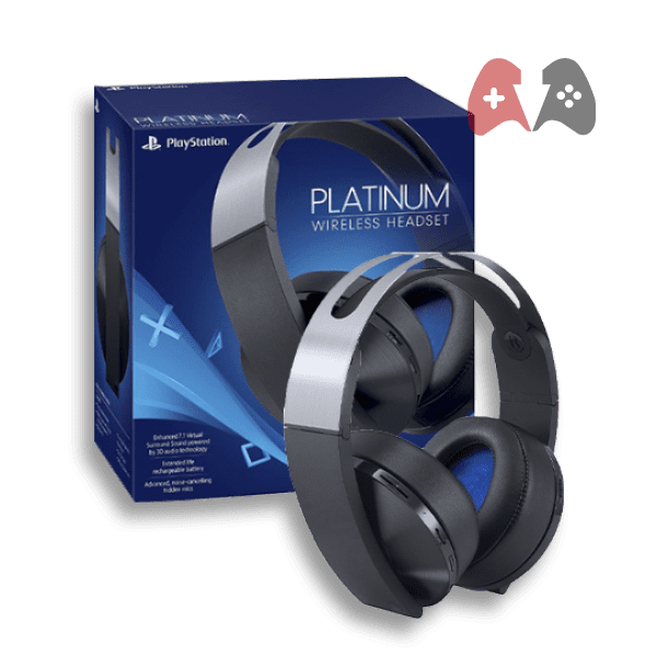 Casque PlayStation Platinum - Sans Fil - 3D Audio - PS4/PS5 - Noir - Neuf (ouvert)