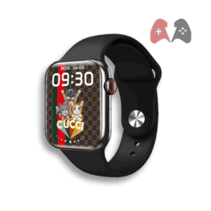 Gucci Design 45mm Silicone Strap for Apple Watch Series 8