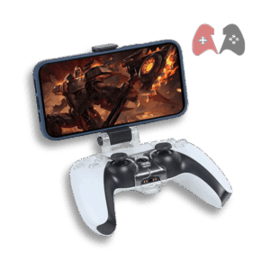 KjH PS5 Controller Adjustable Mobile Phone Clamp Bracket / Smartphone Clip - KJH-P5-003
