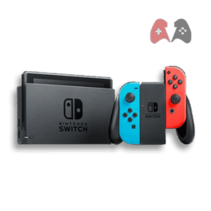 Nintendo Switch with Neon Blue and Neon Red Joy-Con - Image 2