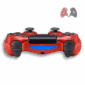 PS4 Controller DualShock 4 Wireless - Red Crystal - Master Copy - Image 3