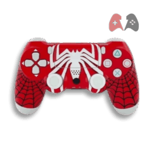 PS4 Controller DualShock 4 Wireless - SpiderMan Print - Master Copy - Image 1