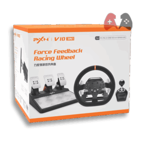 PXN V10 Racing Wheel (3 in 1) For PS4, PC, XBOX Series X|S and XBOX One - Image 1