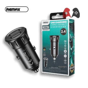 Remax Vanguard Dual USB Car Charger - 2.4A - RCC236