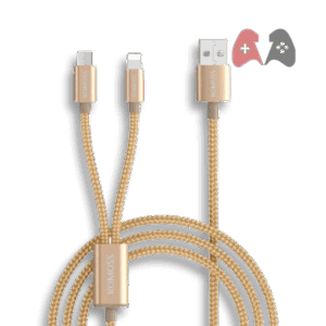 Romoss 2 IN 1 - USB to Lightning + Micro USB Cable - CB20A-71-933