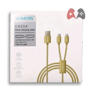 Romoss 2 IN 1 - USB to Lightning + Micro USB Cable - CB20A-71-933 - Image 2