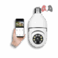 Speed-X 1080p WIFI 360 Degree Panoramic Night Vision Bulb Camera - Image 1
