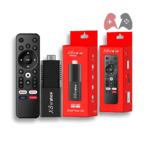 XS97 USB 4K Android 10 Quad Core 2GB + 16GB Dual WiFi Dongle TV Stick