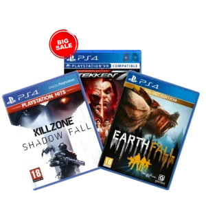 PS4 Tekken 7 + Killzone Shadow Fall + Earthfall